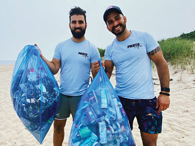 Pasta Life Co-Founders take on plastic pollution