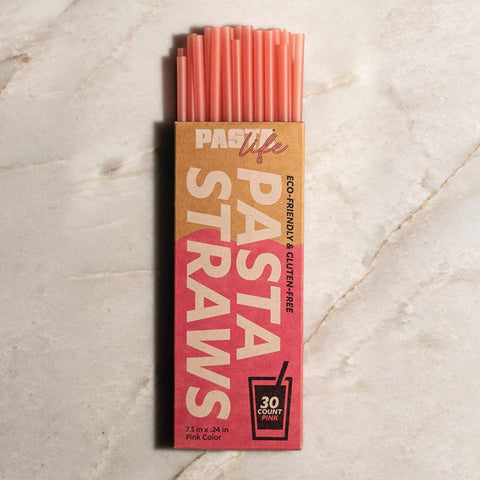 30ct Pack 7.5" Pasta Straws