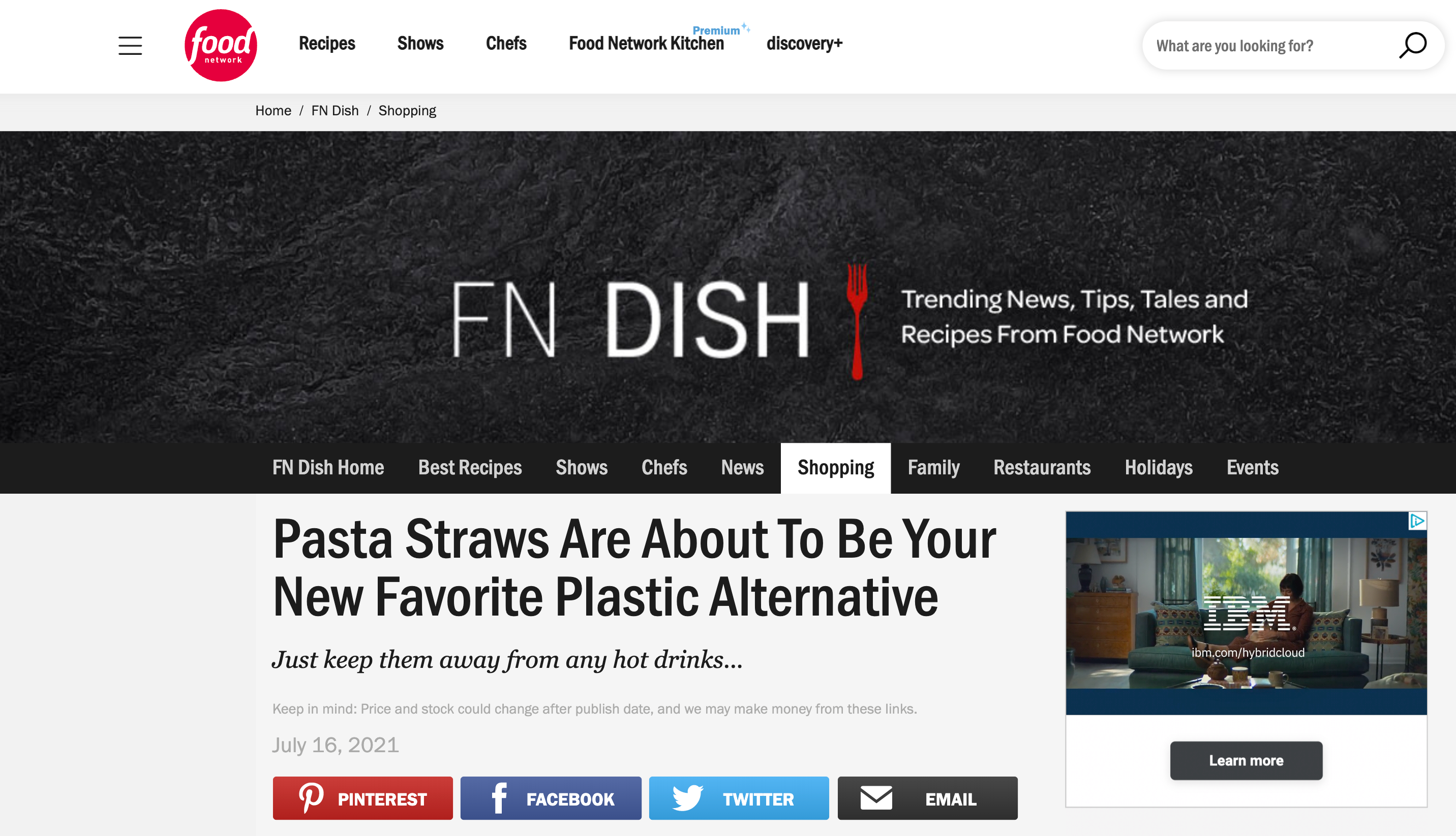 Pasta Life Pasta Straws Are About To Be Your New Favorite Plastic Alternative ...
