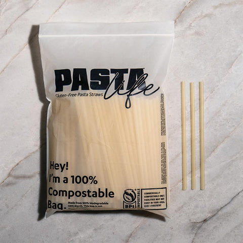 Pasta straws biodegradable straws in bulk