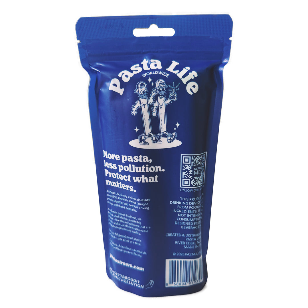 Pasta Life Pasta Straws by PASTA LIFE® | Biodegradable straws for drinks | Bulk