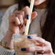 10" Boba / Milkshake Pasta Straws - Unwrapped, Pointed Tip