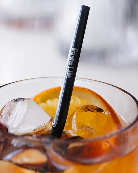 5.5" Cocktail Pasta Straws - Unwrapped
