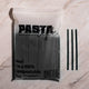 7.5" Tall Pasta Straws - Unwrapped